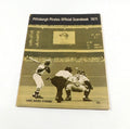 1971 Houston Astros at Pittsburgh Pirates Baseball Program Scorebook