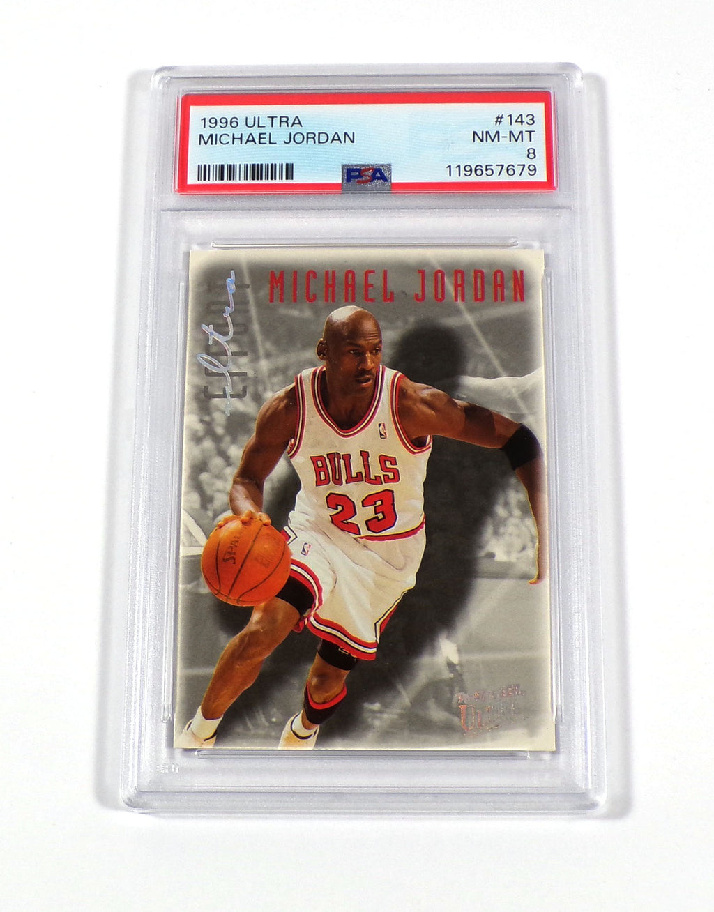 1996-97 Fleer Ultra Michael Jordan #143 Bulls PSA 8