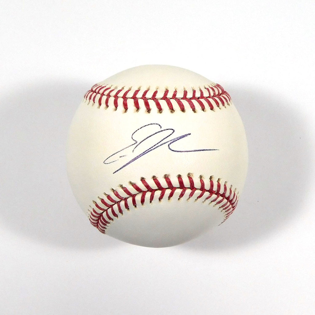 Edwin Jackson Signed Official OMLB Baseball Auto