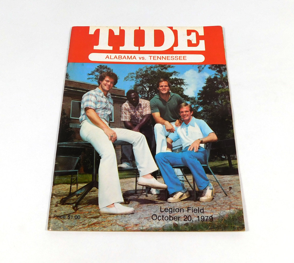 1979 Tennessee at Alabama College Football Program 10-20-79