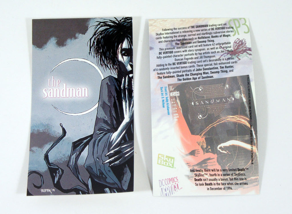 1994 Skybox DC Vertigo The Sandman Widevision Promo Card (SP3) Nm/Mt