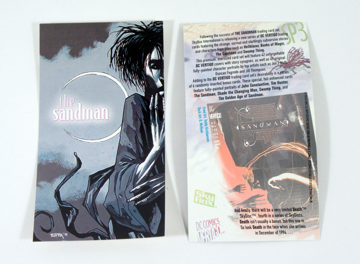 1994 Skybox DC Vertigo The Sandman Widevision Promo Card (SP3) Nm/Mt