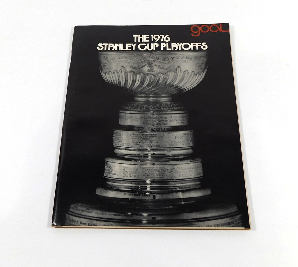 1975-76 Los Angeles Kings vs Boston Bruins NHL Hockey Playoff Program 4-22-76
