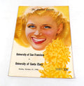 1948 Santa Clara at San Francisco College Football Program 10-31-48