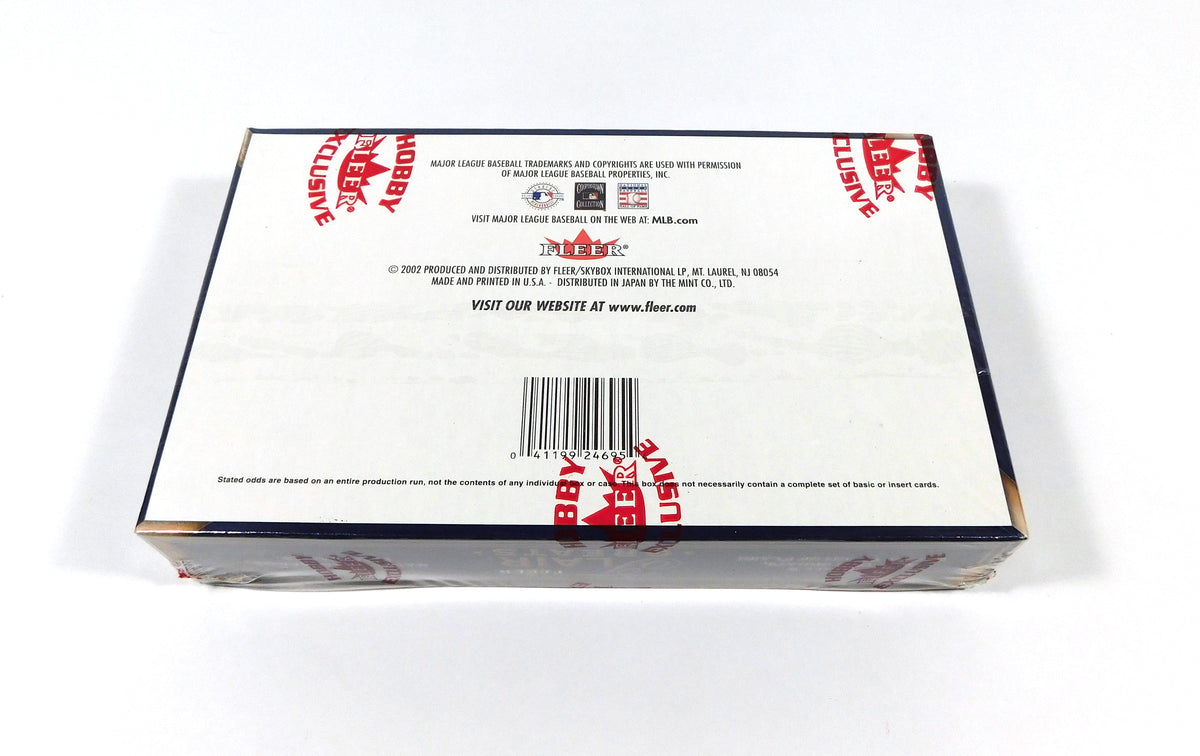 2003 Fleer Flair Greats Baseball Hobby Blaster Box Sealed (10 Packs) Pic2