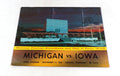 1964 Michigan at Iowa College Football Program 11-14-64