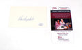 Don Drysdale Signed 3 x 5 Index Card JSA Auto DA075040