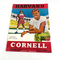 1957 Cornell at Harvard College Football Program 10-5-57