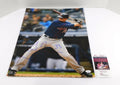 Justin Morneau Signed 16 x 20 Color Photo Twins JSA Auto AR90602
