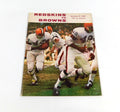 1968 Cleveland Browns at Washington Redskins NFL Football Program 12-8-68