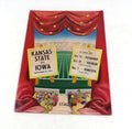 1951 Kansas State at Iowa College Football Program 9-29-51