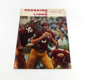 1968 Detroit Lions at Washington Redskins NFL Football Program 12-15-68