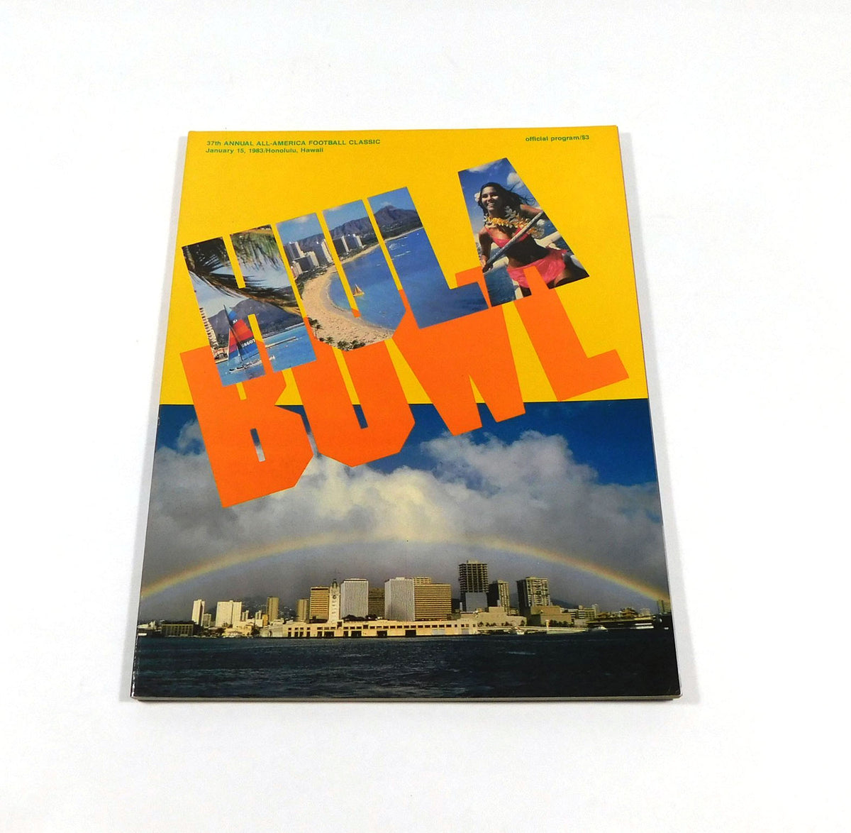 1983 Hula Bowl All-Star College Football Program 1-15-83 204808