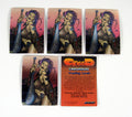 Lot of (5) 1996 Krome Productions CreeD Chromium Promo Card (Unnumbered) Nm/Mt