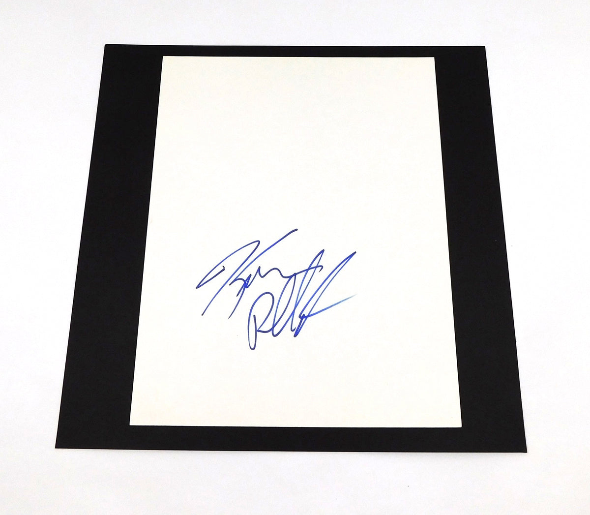 Kevin Pollak Signed 8.5 x 11 Cardstock Sheet Auto Actor DA046808