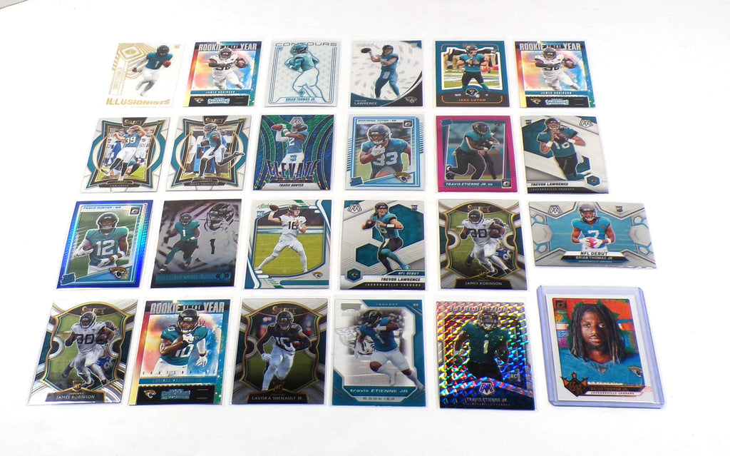 Lot of (75) Assorted 2020-25 Panini Brands Jacksonville Jaguars Rookies Lawrence Pic2
