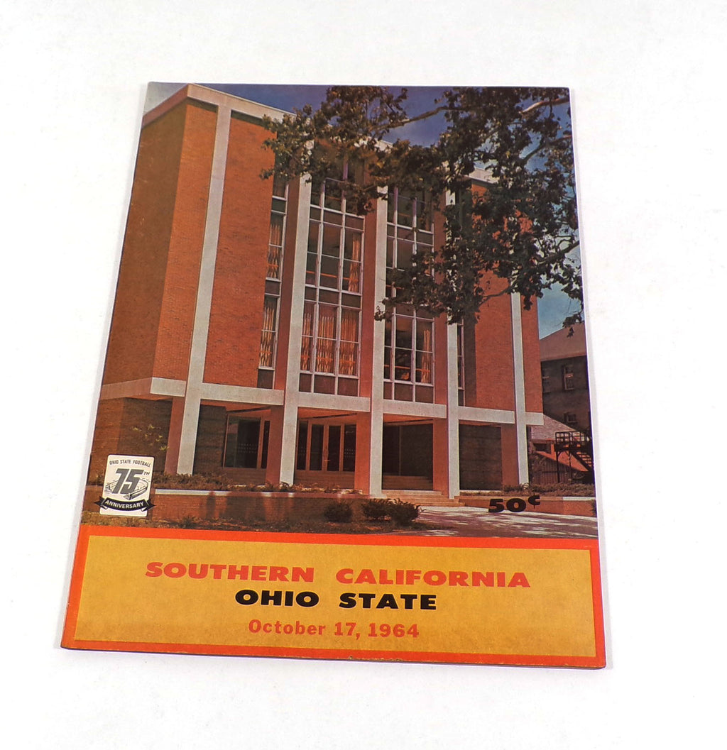 1964 USC at Ohio State College Football Program 10-17-64