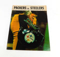 1968 Pittsburgh Steelers at Green Bay Packers NFL Football Program 8-31-68
