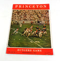 1960 Rutgers at Princeton College Football Program 9-24-60