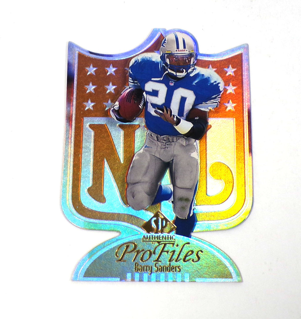 1997 SP Authentic Barry Sanders Profiles #P-24 Lions