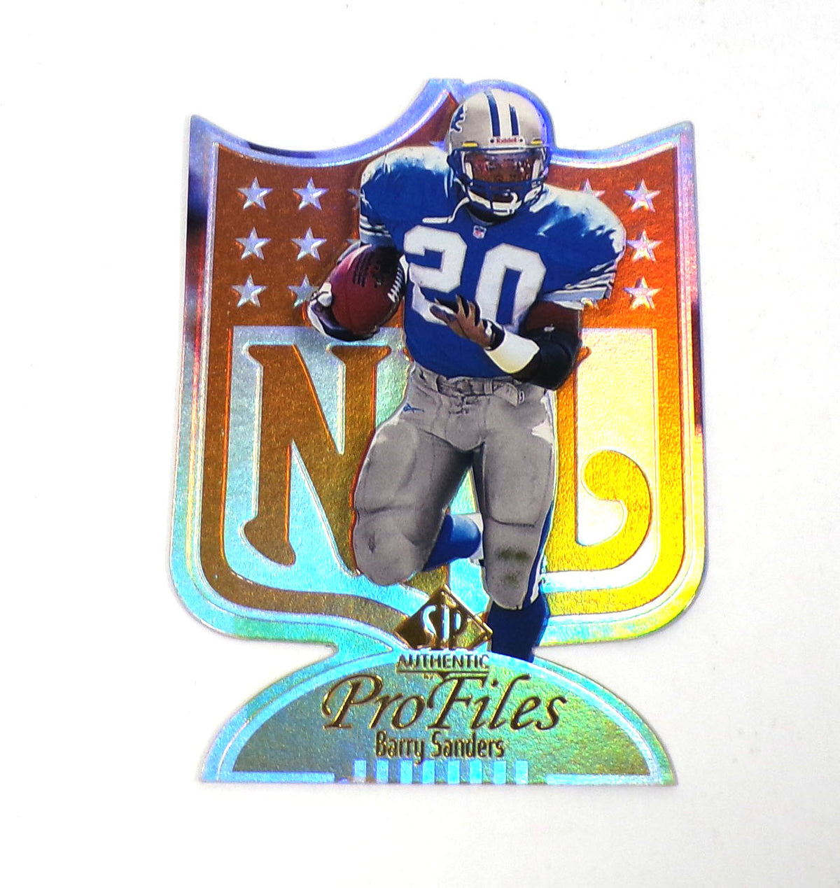 1997 SP Authentic Barry Sanders Profiles #P-24 Lions