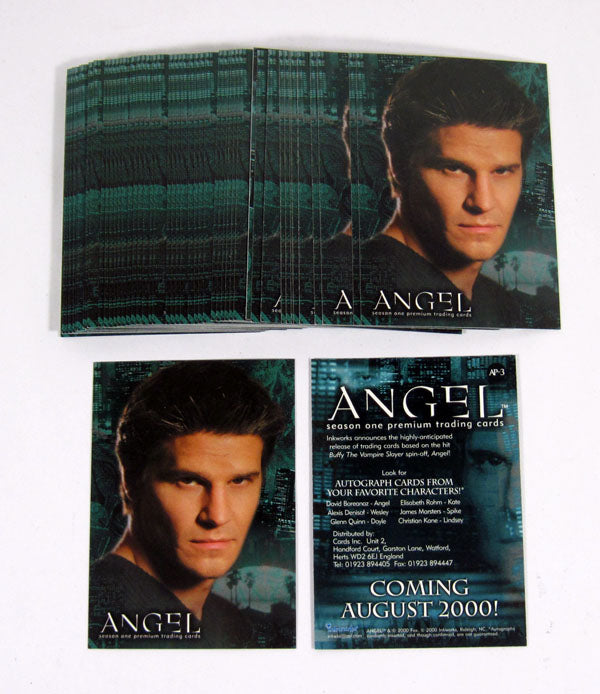 Lot of (50) 2000 Inkworks Cards Inc Angel Season 1 UK Promo Card (AP-3) Nm/Mt