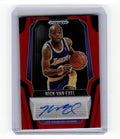 2024-25 Panini Prizm Black Nick Van Exel #SIGEXE Signatures Red Prizm /99 Auto