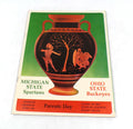 1965 Ohio State at Michigan State College Football Program 10-16-65 DA071550