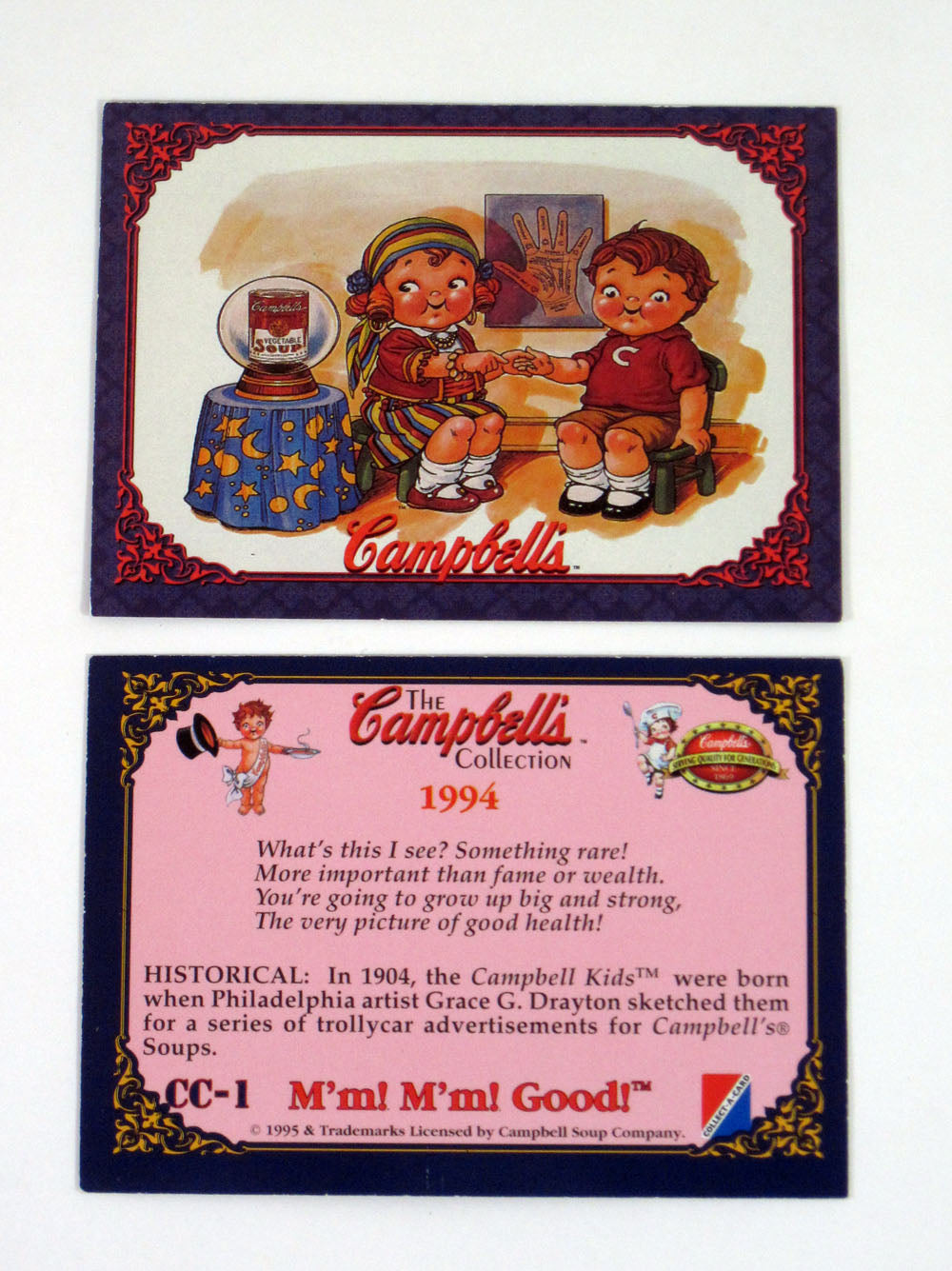 1995 Collect-A-Card The Campbell's Collection Promo Card (CC-1) Nm/Mt