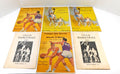 Lot of (6) Different 1965-67 Washington State College Basketball Programs