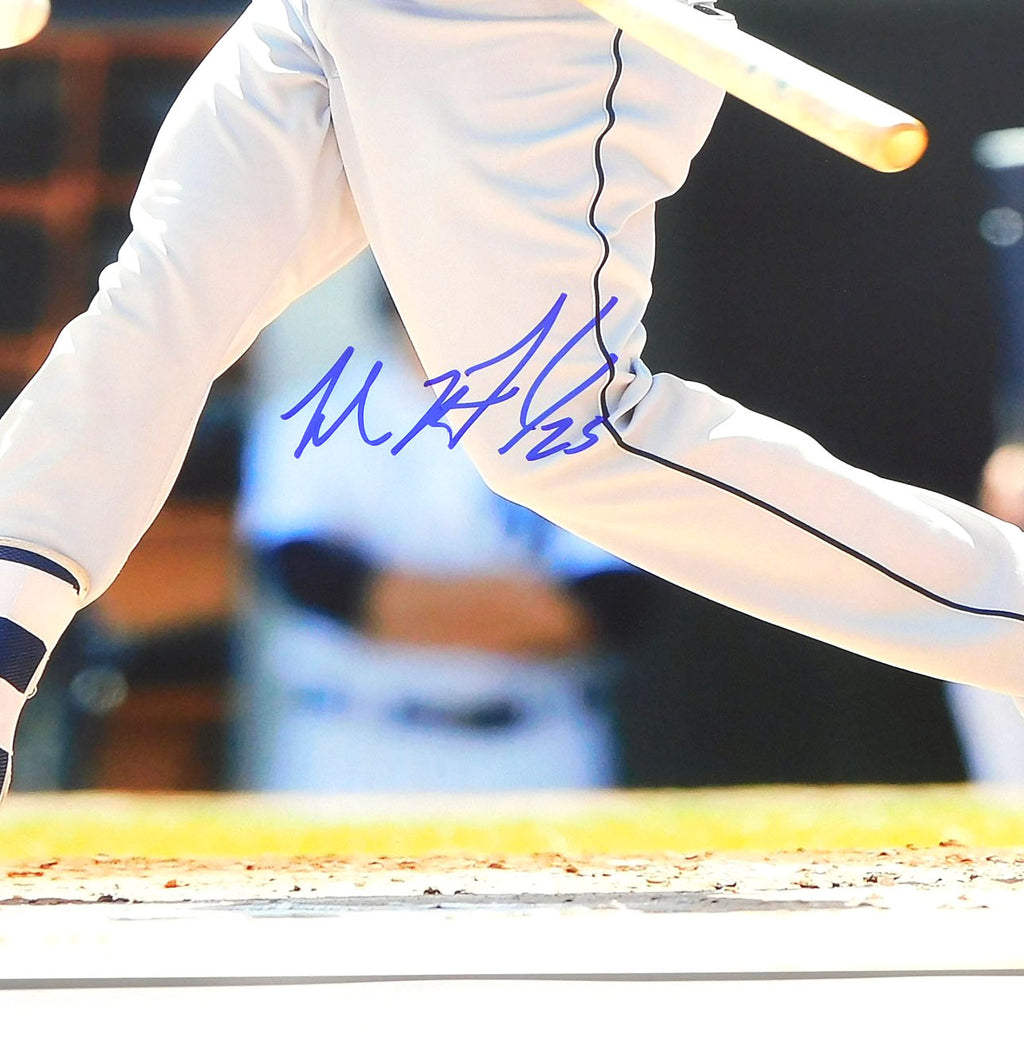 Michael Brantly Signed 16 x 20 Color Photo Indians JSA Auto AR90579 Pic2