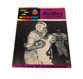 1966 San Diego Chargers at Oakland Raiders AFL Football Program 9-25-66
