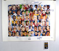 Ray Nitschke/Red Kelly/Warfield/Graham +2 Others Signed 24x32 Poster 6 JSA Autos