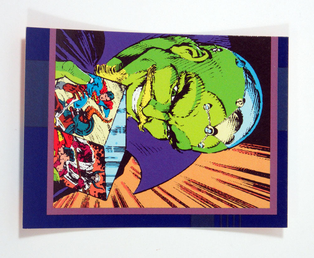 Lot of (10) 1993 Skybox DC Cosmic Teams Promo Card (Brainiac) Nm/Mt Pic2