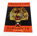 1954 Dartmouth at Princeton College Football Program 11-20-54