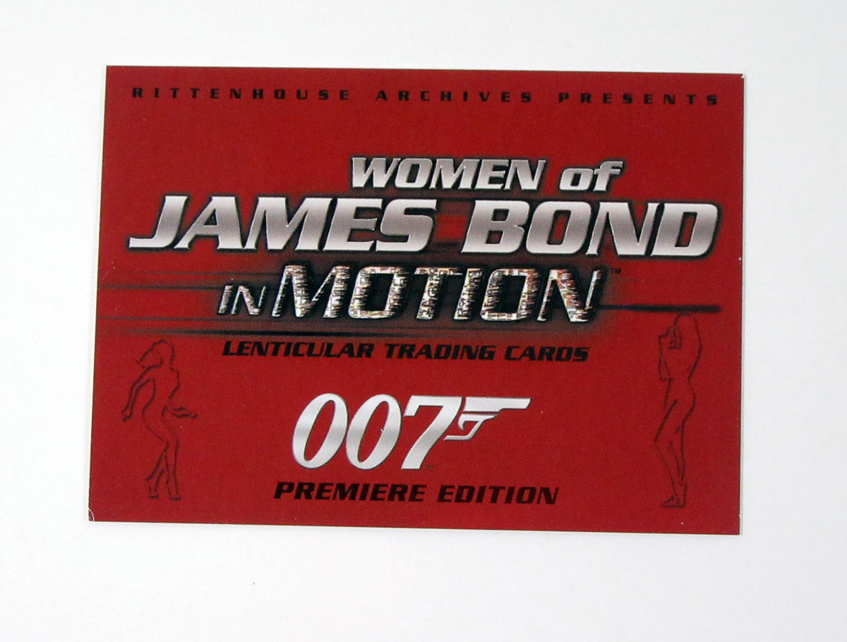 2003 Rittenhouse Archives Women of James Bond In Motion Promo Card (P2) Nm/Mt Pic2