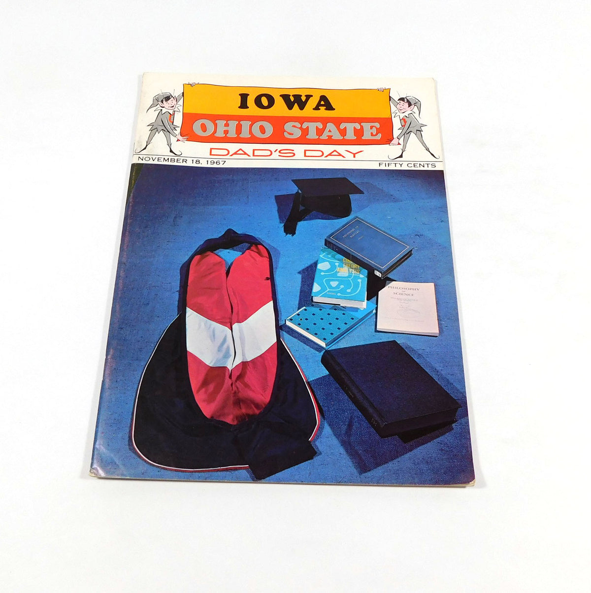 1967 Iowa at Ohio State College Football Program 11-18-67