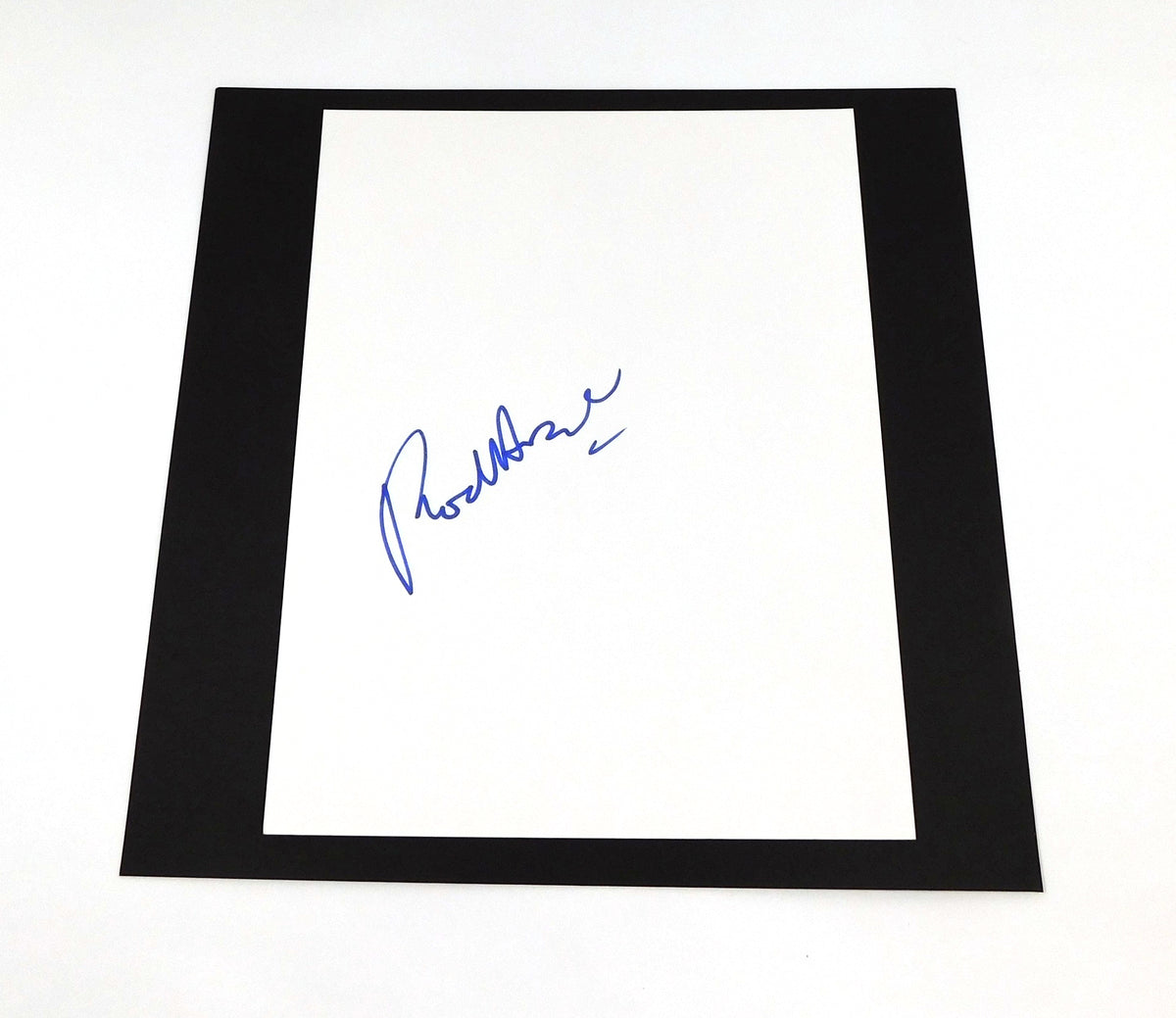 Rod Argent Signed 8.5 x 11 Cardstock Sheet Auto Musician DA046819