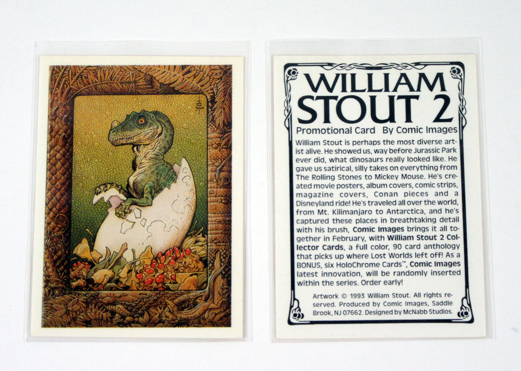1994 Comic Images William Stout Series 2 Promo Card Nm/Mt
