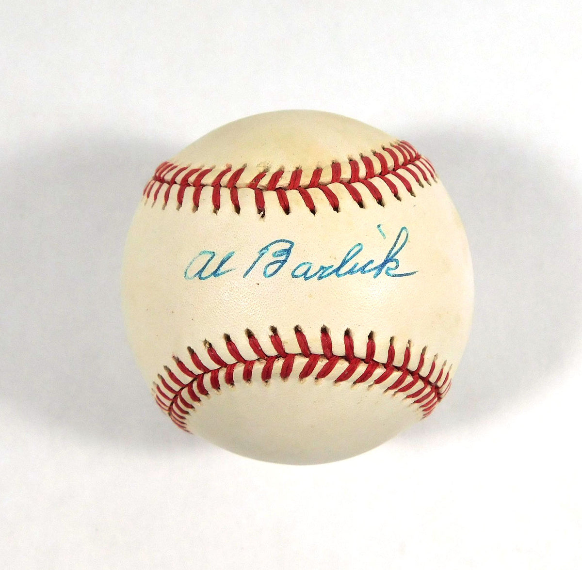 Al Barlick Signed Official ONL Baseball JSA Auto Pic2