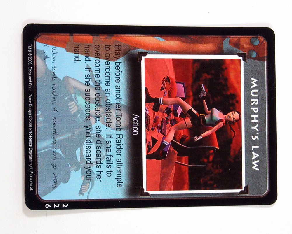Lot of (10) 2000 Precendence Lara Croft Tomb Raider CCG Promo Card (#226) Nm/Mt Pic2