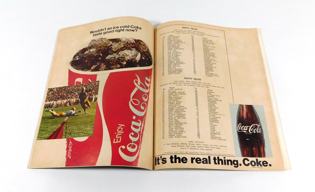 1971 Senior Bowl College Football Program Mobile Alabama 1-9-71 204806 Pic2