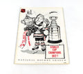 1971-72 New York Rangers vs Chicago Black Hawks NHL Hockey Playoff Program