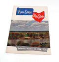 1956 Penn State at Ohio State College Football Program 10-20-56