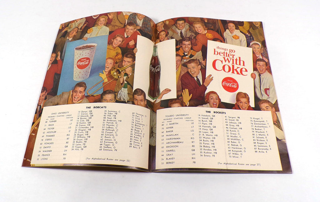 1964 Toledo at Ohio College Football Program 10-10-64 Pic2