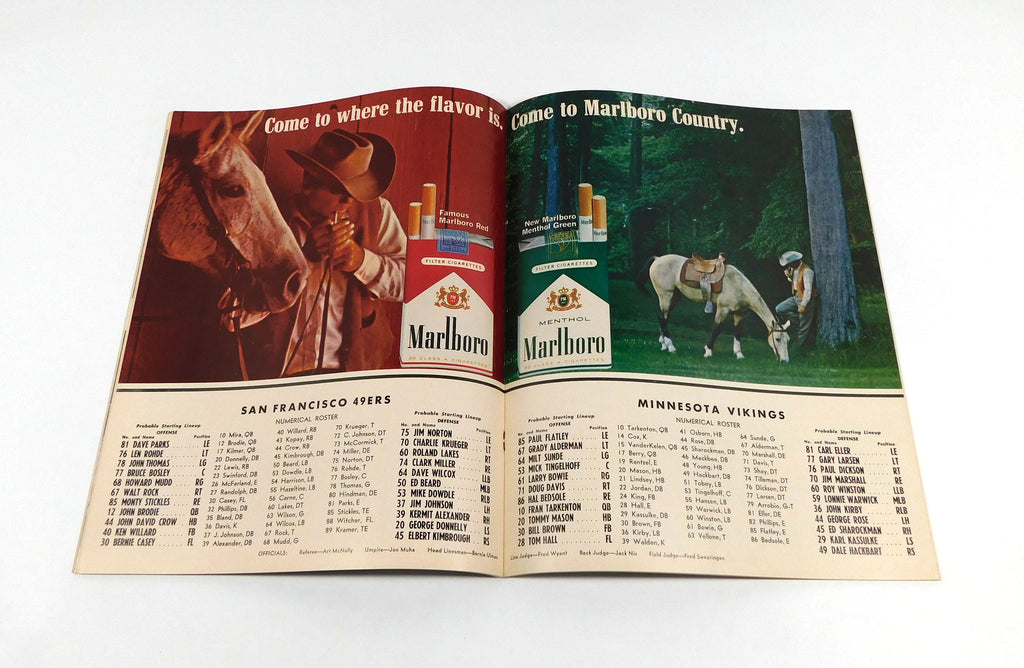 1966 Minnesota Vikings at San Francisco 49ers NFL Football Program 9-11-66 Pic2