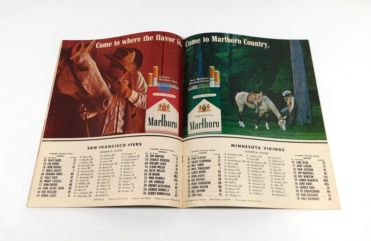 1966 Minnesota Vikings at San Francisco 49ers NFL Football Program 9-11-66 Pic2