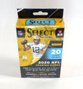 2020 Panini Select Football Retail Hanger Box Sealed (20 Cards) Light Blue Prizm