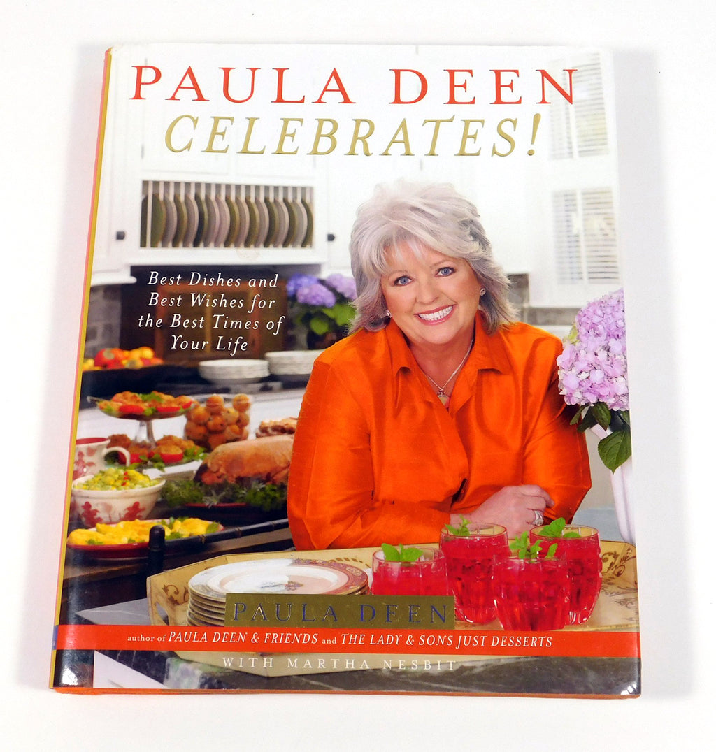 Paula Deen Signed Paula Deen Celebrates! Hardcover Book Auto Pic2
