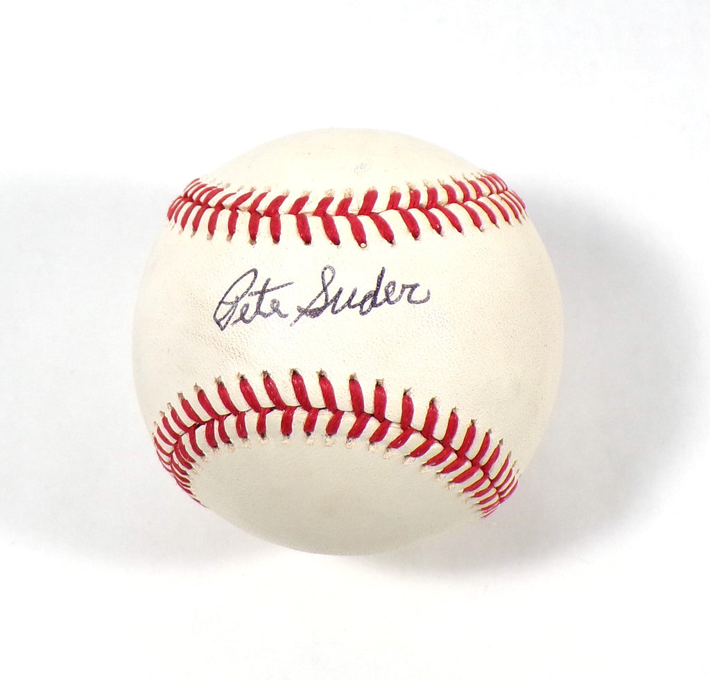 Pete Suder Signed Official OAL Baseball JSA Auto Pic2